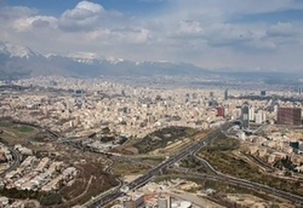 کیفیت هوای تهران در شرایط قابل قبول