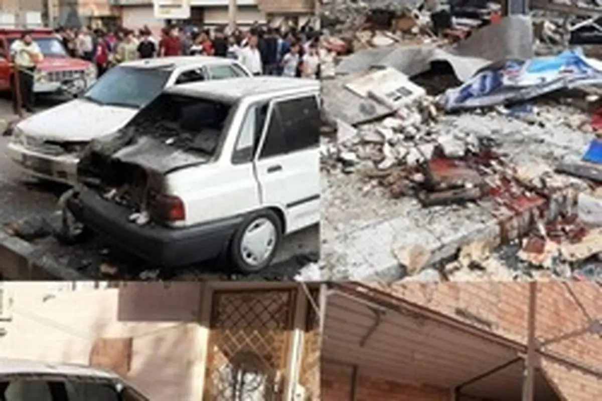 انفجار در نسیم شهر؛خسارت به ۳۰ ساختمان و ۲۳ خودرو وارد شد + فیلم
