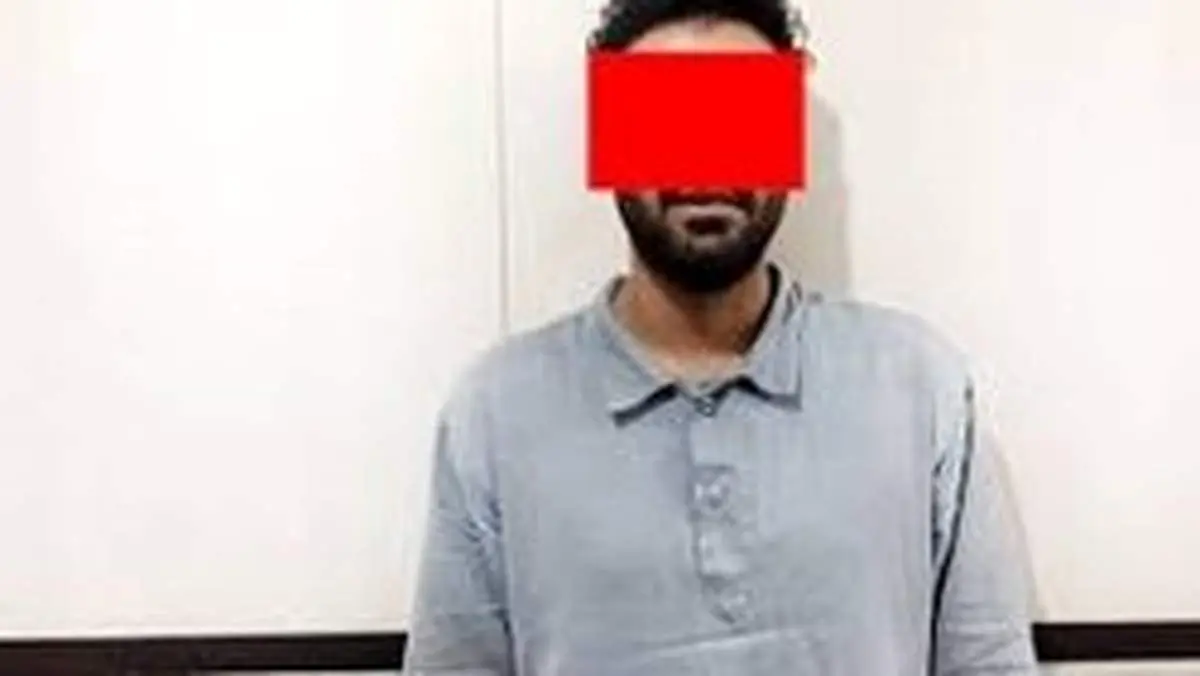 مخفی شدن یک مجرم در دیوار خانه‌اش+فیلم