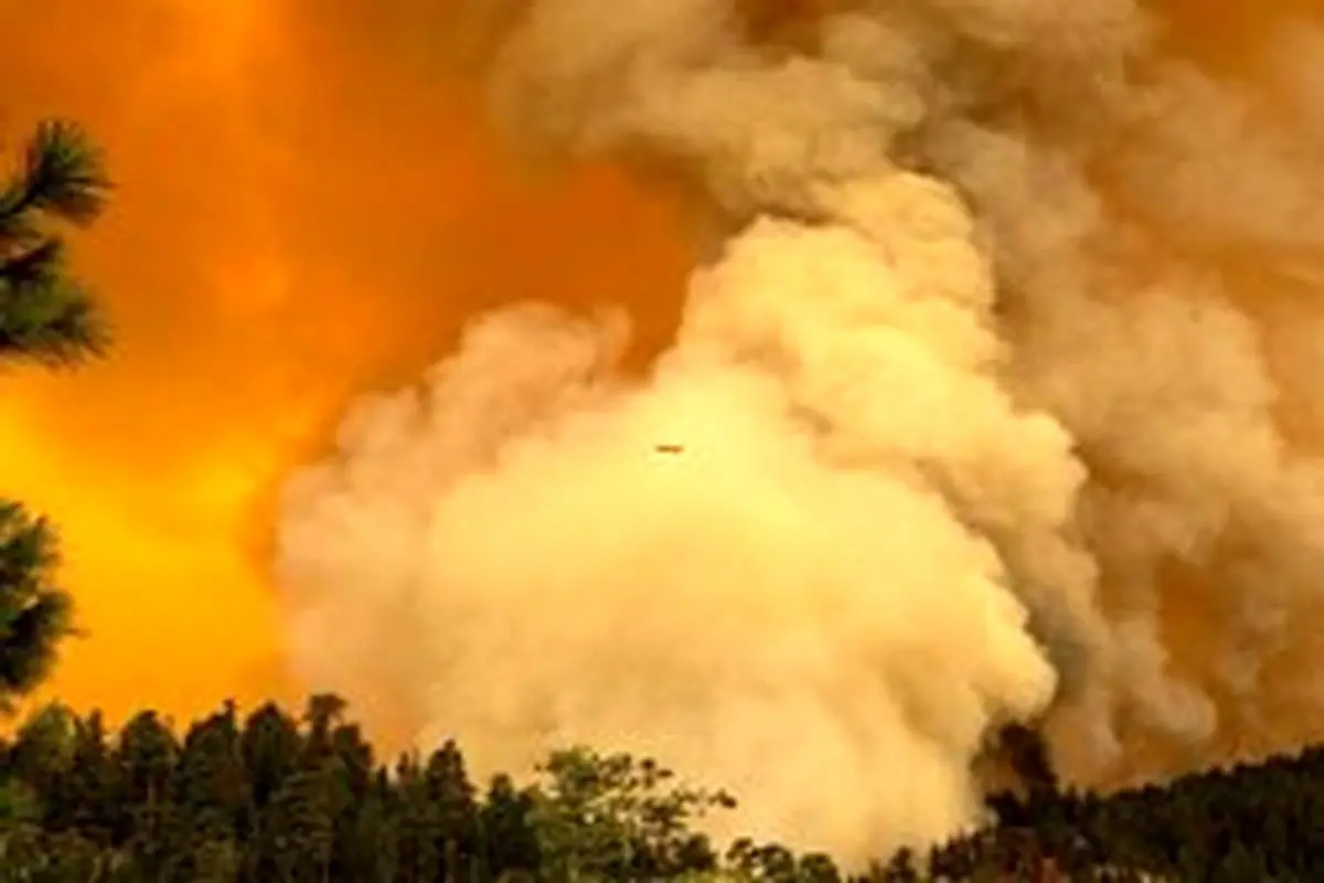 دود ناشی از آتش سوزی بزرگ سانفرانسیسکو+فیلم