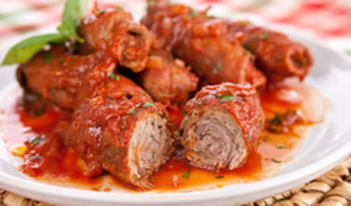 طرز تهیه استیک براکیول، غذای ایتالیایی