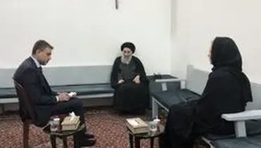 بیانیه دفتر آیت الله سیستانی در باره دیدار با نماینده سازمان ملل