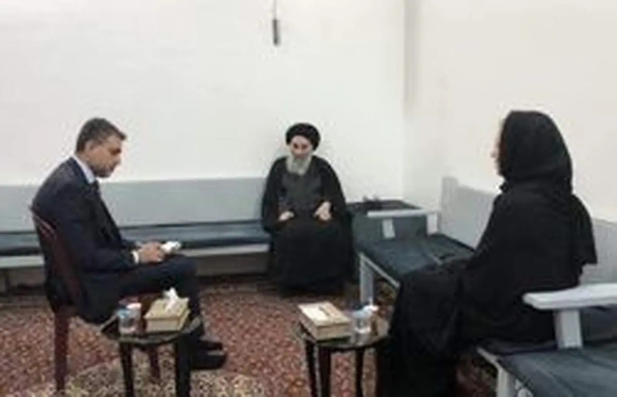 بیانیه دفتر آیت الله سیستانی در باره دیدار با نماینده سازمان ملل