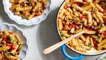 طرز تهیه پاستا بادمجان ساده و خوشمزه