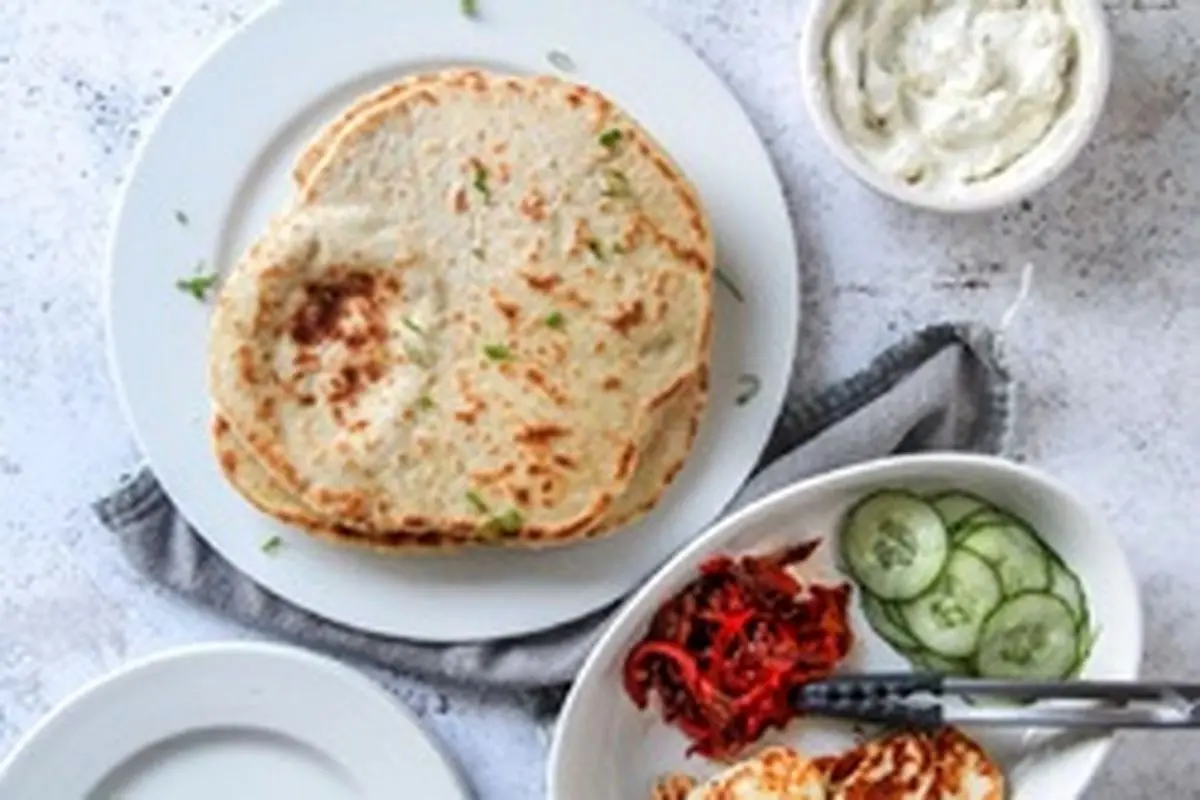 طرز تهیه نان ترکیه‌ای بازلاما بدون نیاز به فر