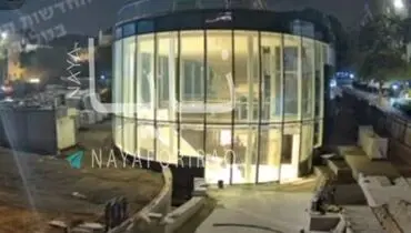 لحظه اصابت یک موشک بالستیک ایرانی به موسسه علوم وایزمن در رخووت تل آویو + فیلم