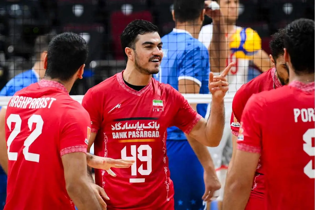 نتیج والیبال امروز : ایران 1 - صربستان 2