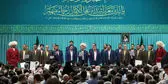 مراسم عید بزرگ ولادت پیامبر و امام صادق در حسینیه امام خمینی(ره) برگزار شد