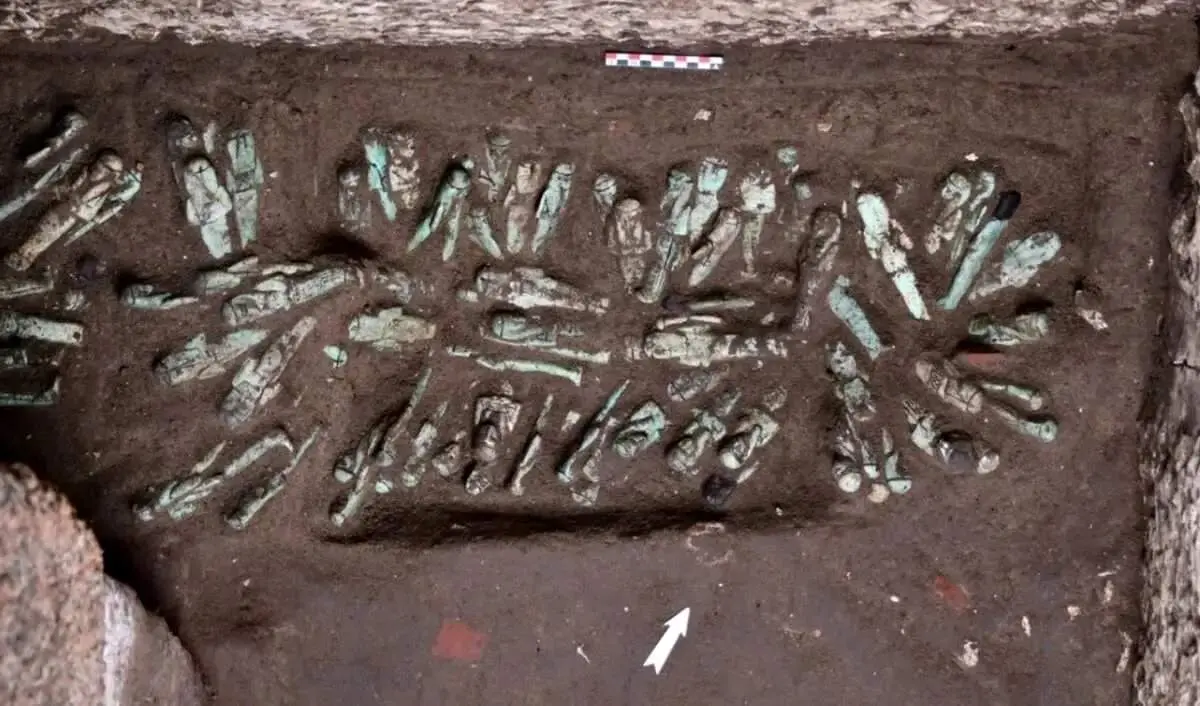 تانیس تاریخ را بازنویسی کرد؛ کشف تدفین پنهان ششنق سوم در مصر