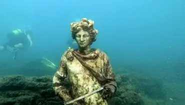 پیکره‌ این زن ۳۰۰۰ سال زیر آب سالم ماند