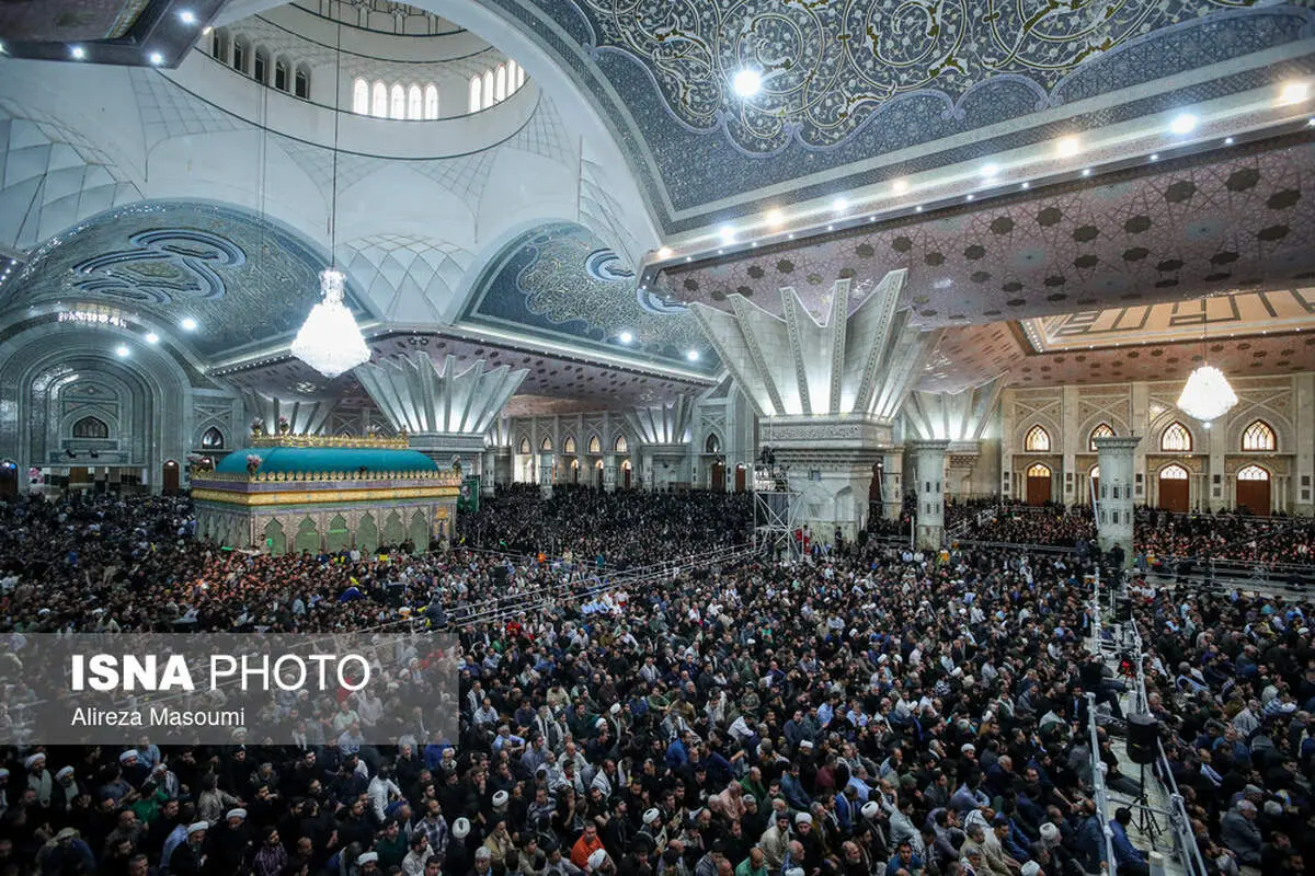 مراسم سی و ششمین سالگرد ارتحال امام خمینی (ره)+ تصاویر