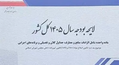 جزئیات بودجه ۱۴۰۵: مبنای محاسبه حقوق ورودی گمرکی اعلام شد