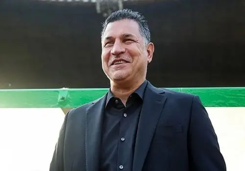 دیدار خصوصی علی دایی با «اِبی»/عکس