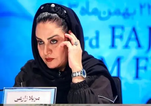 استایل خیره کننده مریلا زارعی در مشهد/ عکس