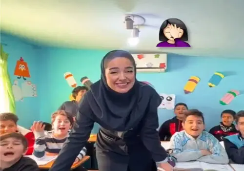 دیدار خانم معلم قائمشهری با شاگردان سابقش + فیلم