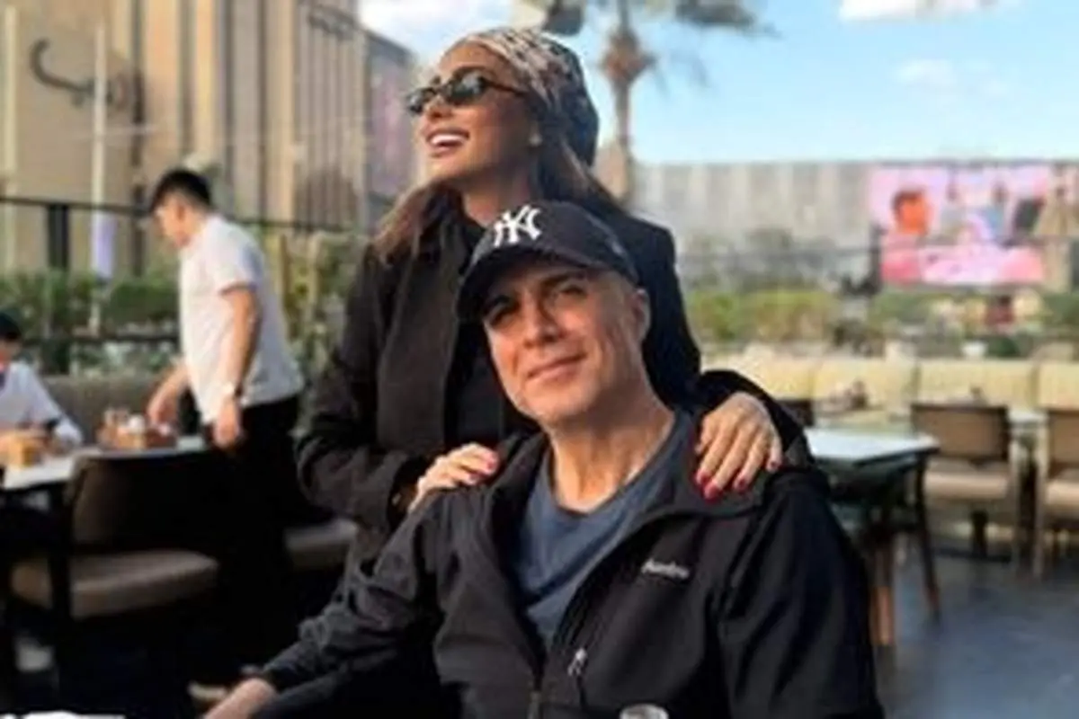 ضیافت اوزجان دنیز، بازیگر مشهور ترک با همسر ایرانی‌اش در شب یلدا