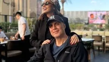 ضیافت اوزجان دنیز، بازیگر مشهور ترک با همسر ایرانی‌اش در شب یلدا