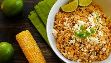 طرز تهیه ذرت مکزیکی بازاری در خانه

