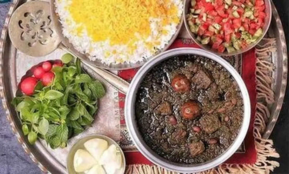 قورمه سبزی هم به لیست غذاهای لاکچری اضافه شد 