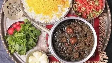 قورمه سبزی هم به لیست غذاهای لاکچری اضافه شد 