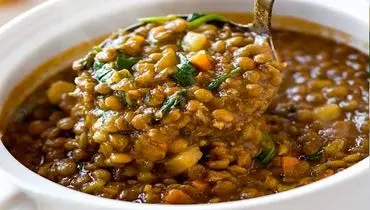 طرز تهیه عدسی اسفناج ، خوشمزه و پرخاصیت
