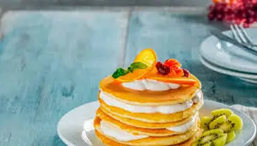 طرز تهیه پنکیک پرتقالی؛ تجربه‌ای تازه و خوشمزه