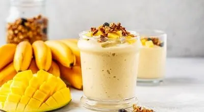دستور تهیه بستنی رژیمی خانگی + فیلم