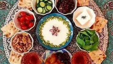 نسخه طب سنتی برای افطار و سحر در ماه رمضان