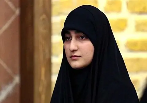 دختران شهید سلیمانی و دکتر پزشکیان در دیدار رهبری + عکس