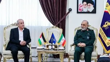 دیدار سرلشکر سلامی با جمیل مزهر: دشمنی با اسرائیل ادامه دارد
