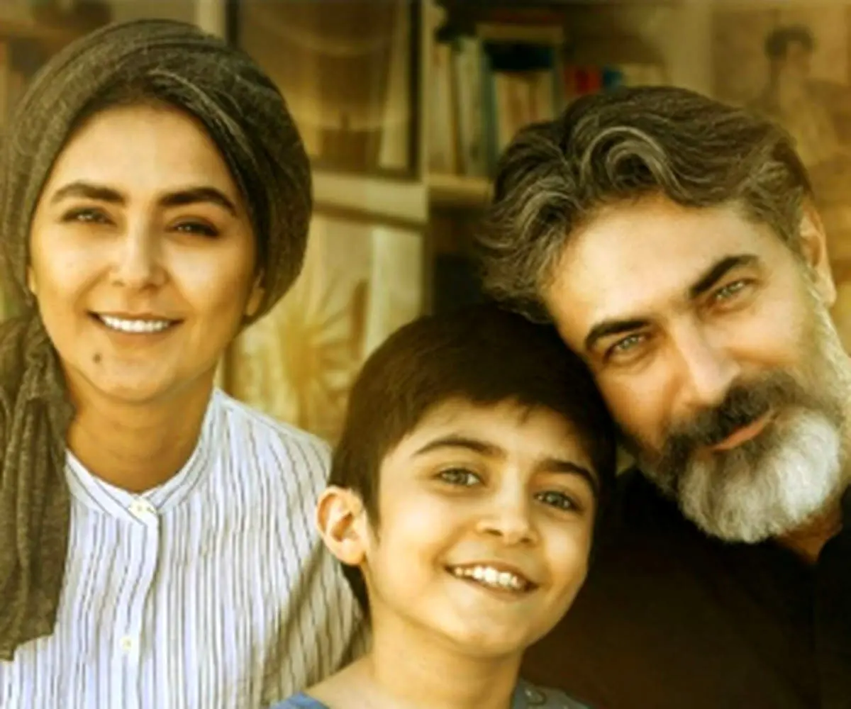 عکسی دیده نشده از پشت صحنه سریال در انتهای شب