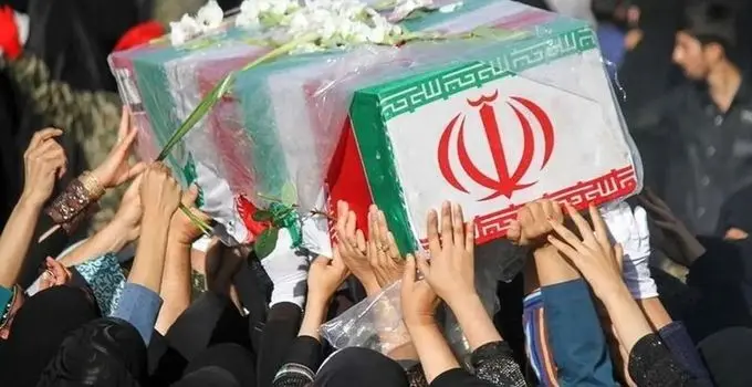 آغاز مراسم تشییع پیکر فرماندهان شهید + فیلم