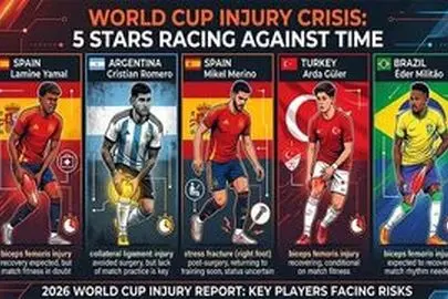 جای خالی ۵ ستاره بزرگ در جام جهانی ۲۰۲۶