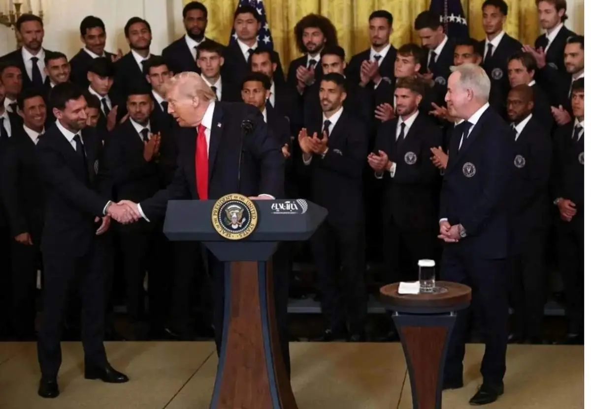 مسی ترامپ را برای بمباران ایران تشویق کرد!