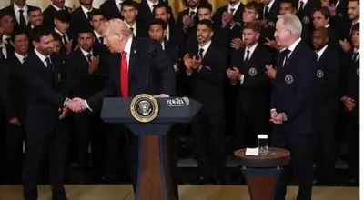 مسی ترامپ را برای بمباران ایران تشویق کرد!