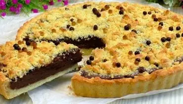 طرز تهیه متفاوت ترین دسر شکلاتی خامه ای+ فیلم / مرحله به مرحله آموزش پای شکلاتی خامه ای