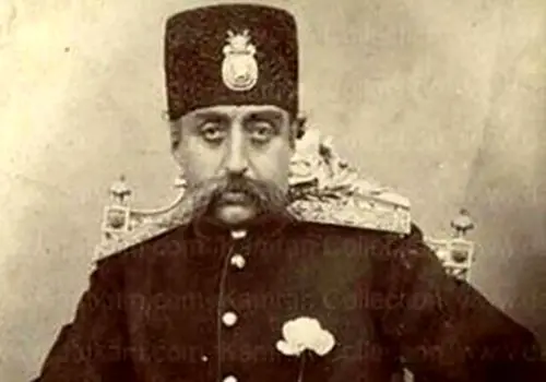 تصویر رنگی شده از سوگولی ناصرالدین شاه وایرال شد