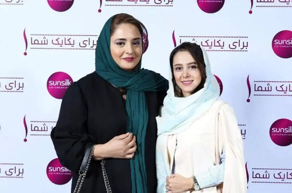 قاب صمیمی الناز حبیبی و نرگس محمدی سوژه شد + عکس