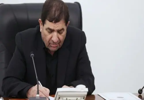پیام محمد مخبر به رئیس جمهور