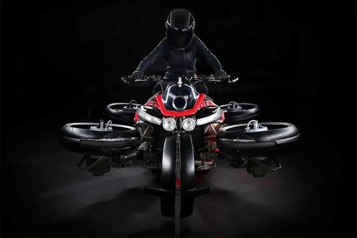 تبدیل موتورسیکلت به هواپیمای عمودپرواز؛ رؤیایی که نزدیک‌تر شد+ عکس