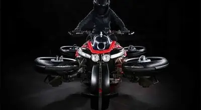 تبدیل موتورسیکلت به هواپیمای عمودپرواز؛ رؤیایی که نزدیک‌تر شد+ عکس