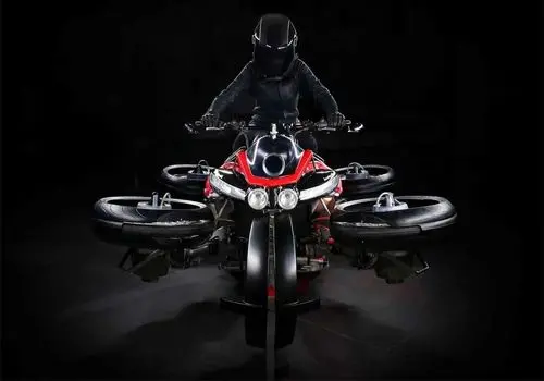 تبدیل موتورسیکلت به هواپیمای عمودپرواز؛ رؤیایی که نزدیک‌تر شد+ عکس