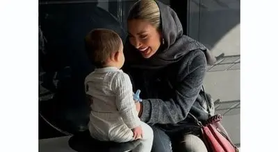 قاب ماندگار مادر و پسر: تصاویر تازه مینا مختاری «همسر بهرام رادان» و جان رادان پربازدید شد!