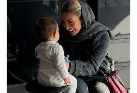 قاب ماندگار مادر و پسر: تصاویر تازه مینا مختاری «همسر بهرام رادان» و جان رادان پربازدید شد!