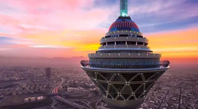 برج میلاد غیب شد! + عکس