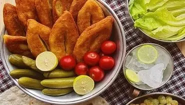 طرز تهیه کتلت سیب زمینی شیرازی بازاری بدون گوشت 