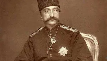 عکس رنگی کمتر دیده‌شده‌ای از ناصرالدین‌شاه در ۳۳ سالگی