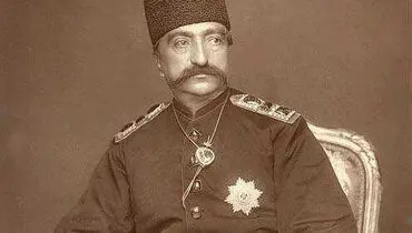 عکس رنگی کمتر دیده‌شده‌ای از ناصرالدین‌شاه در ۳۳ سالگی