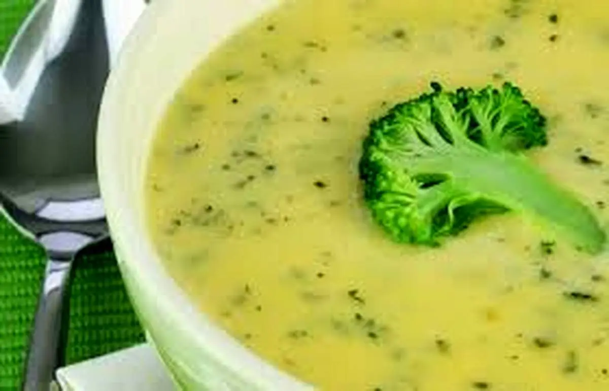 طرز تهیه سوپ کلم بروکلی رستورانی
