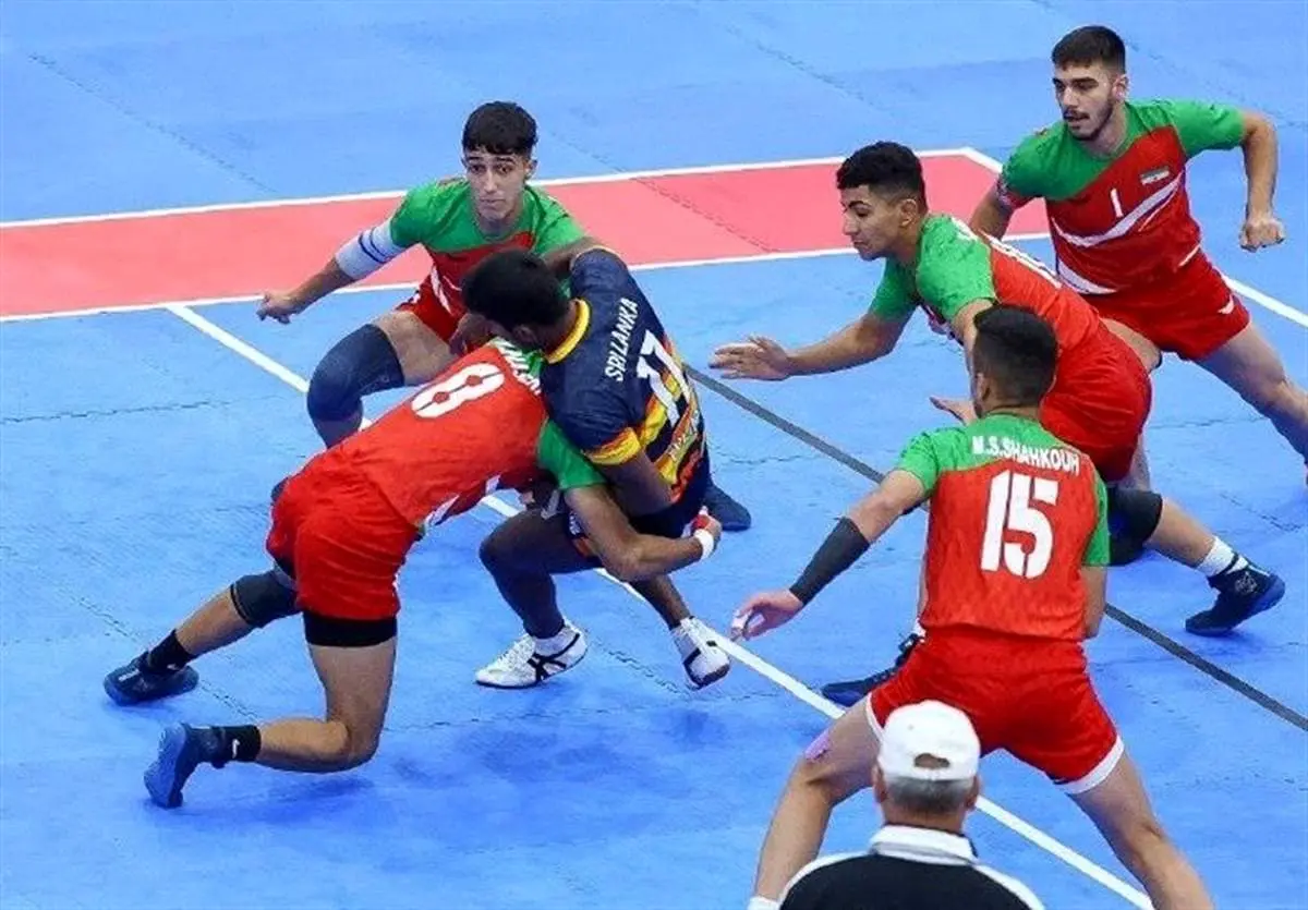 صعود پسران کبدی ایران به فینال بازیهای آسیایی جوانان بحرین